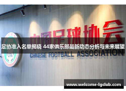 足协准入名单揭晓 44家俱乐部最新动态分析与未来展望
